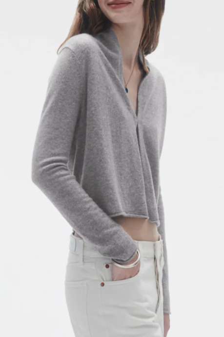 Stealth Cardigan - Heather Grey