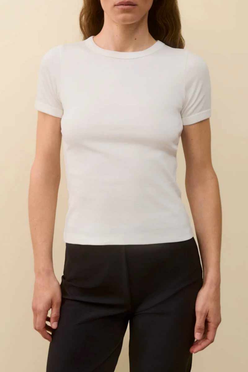 Car Tee - White