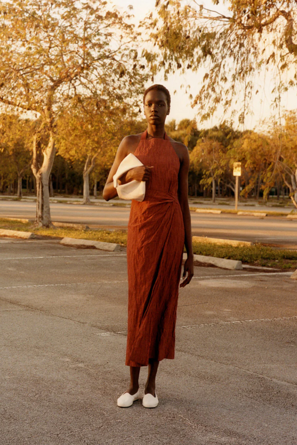 The Gaia Dress - Clay