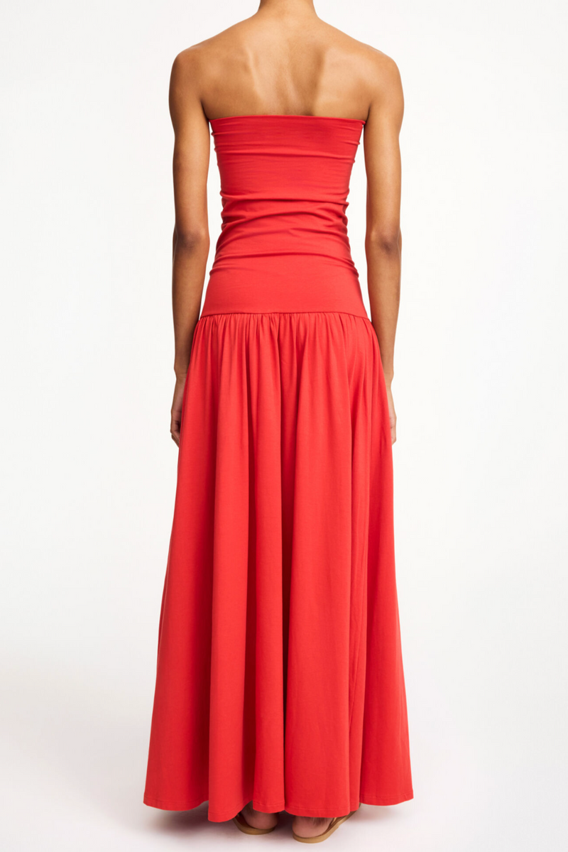 Marciella Maxi Dress - Pompeian Red