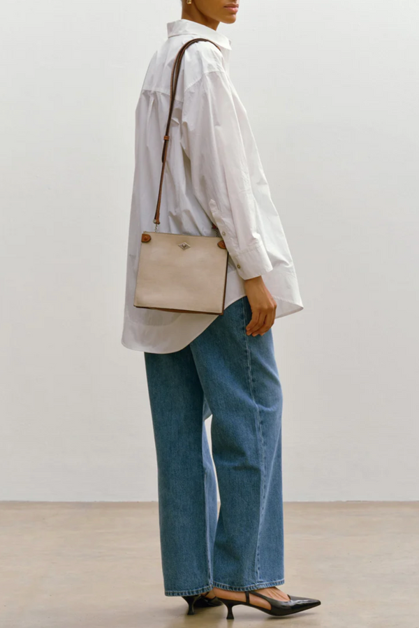 Stowaway -  Linen Natural/Cognac