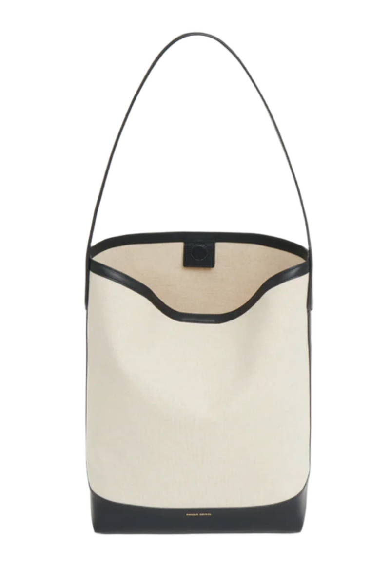 Small Everyday Cabas - Natural/Black