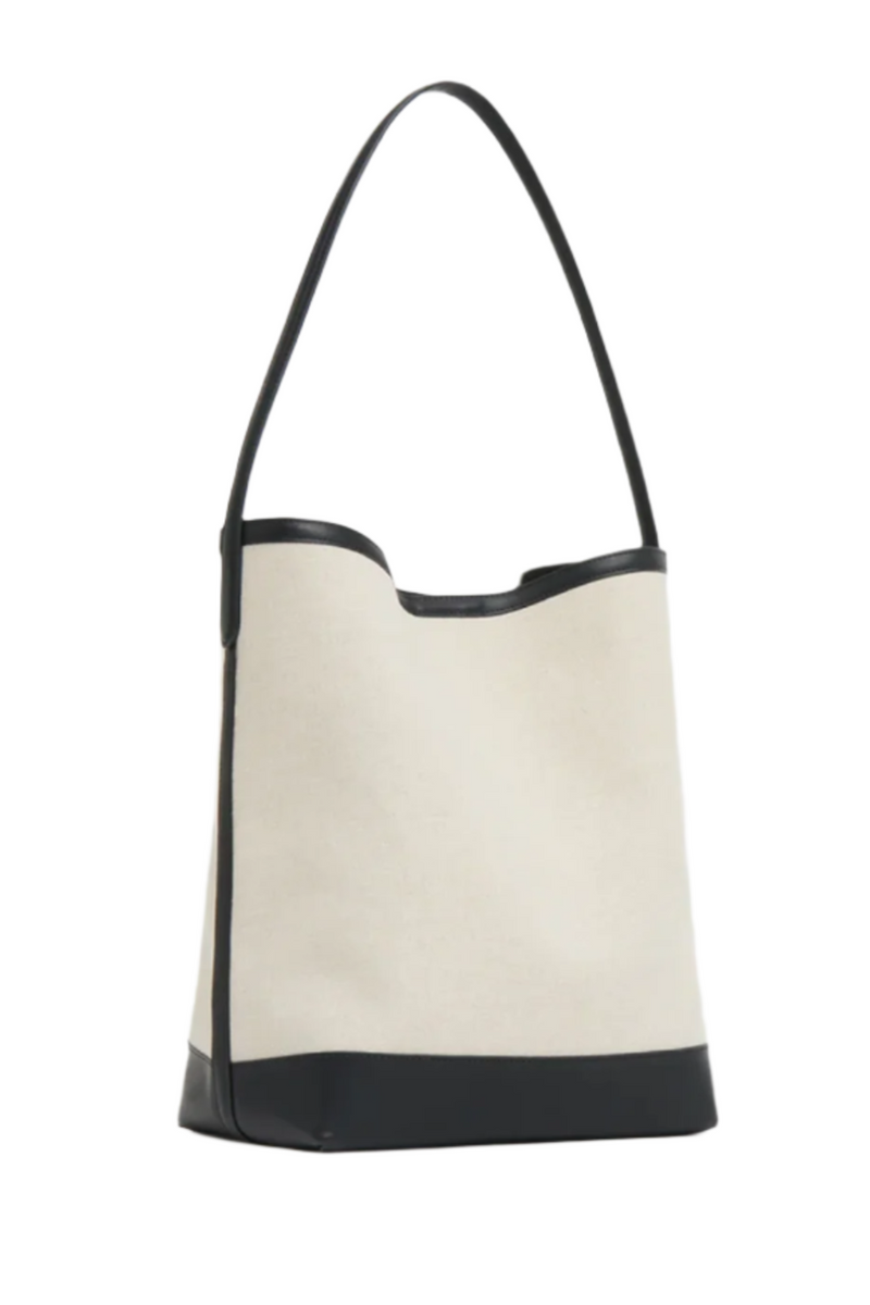 Small Everyday Cabas - Natural/Black