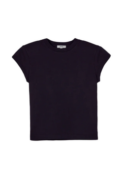 Bryce Cap Sleeve Tee - Black