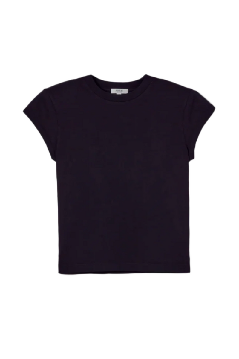 Bryce Cap Sleeve Tee - Black