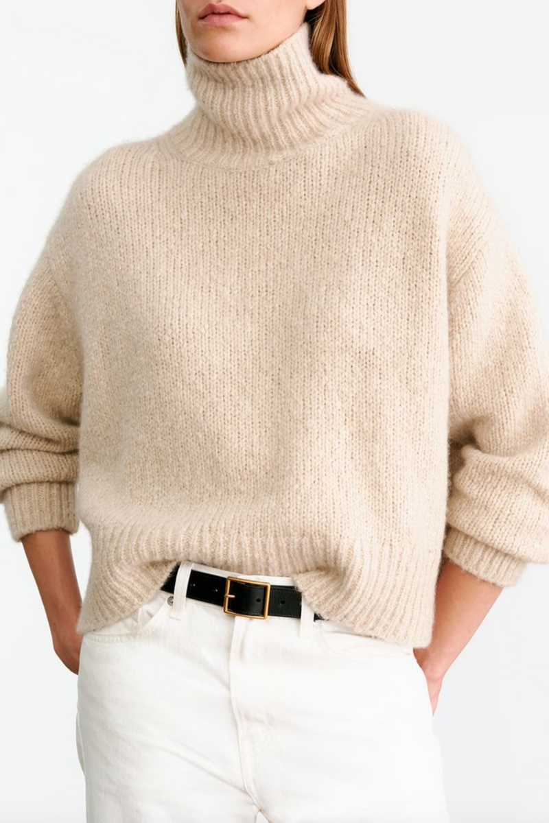 Tabitha Sweater - Beige Melange