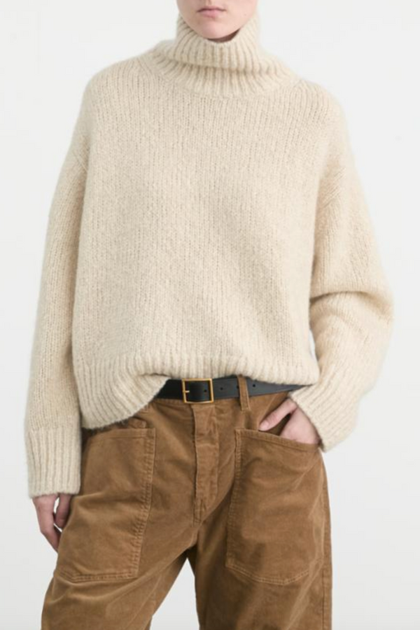 Tabitha Sweater - Beige Melange
