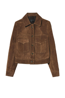 Susannah Suede Jacket - Hazelnut