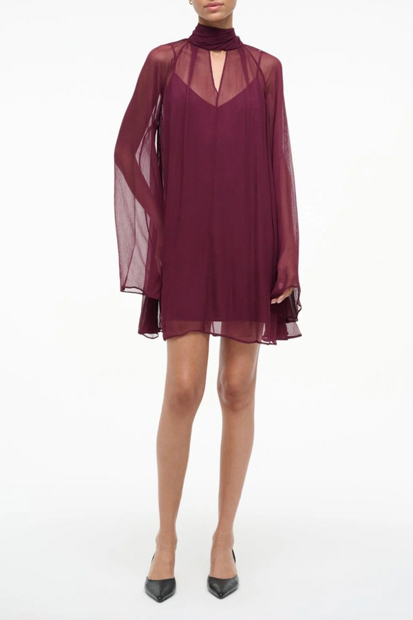 Esther Mini Dress - Syrah