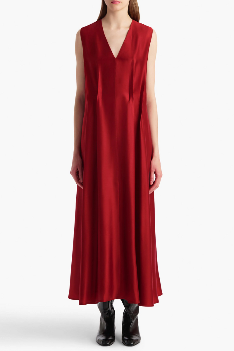 Syd Dress - Crimson