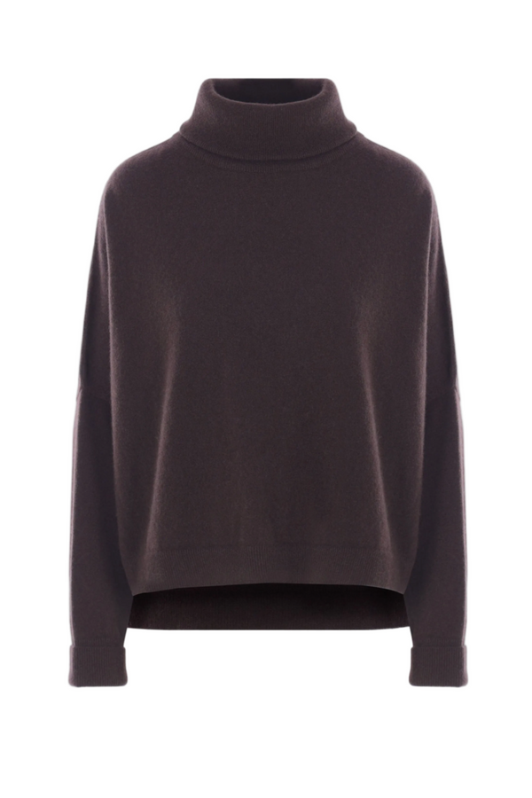 T-Neck Iconic Sweater - Blackwood