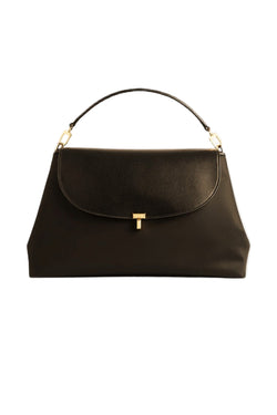T-Lock Nylon Satchel - Brown