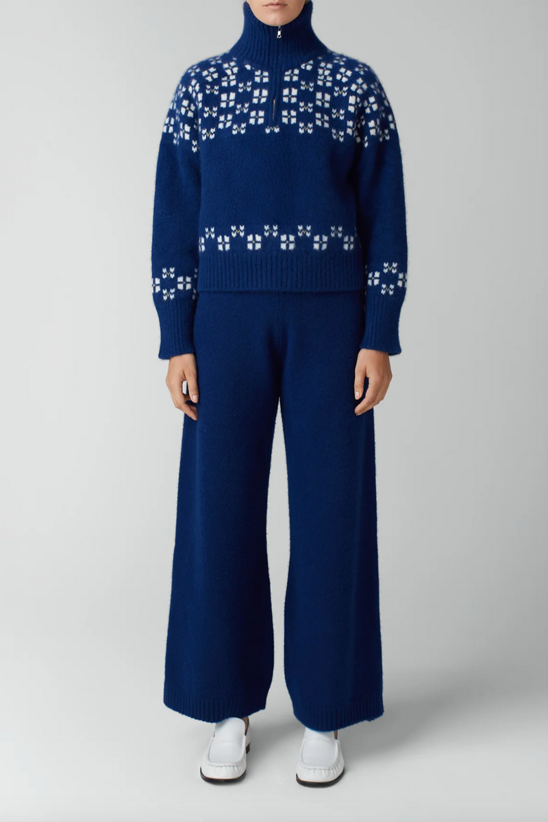 Cashmere Pant - Navy