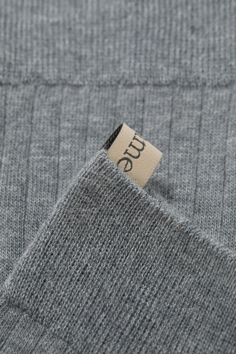 The Yves Sock - Heather Grey