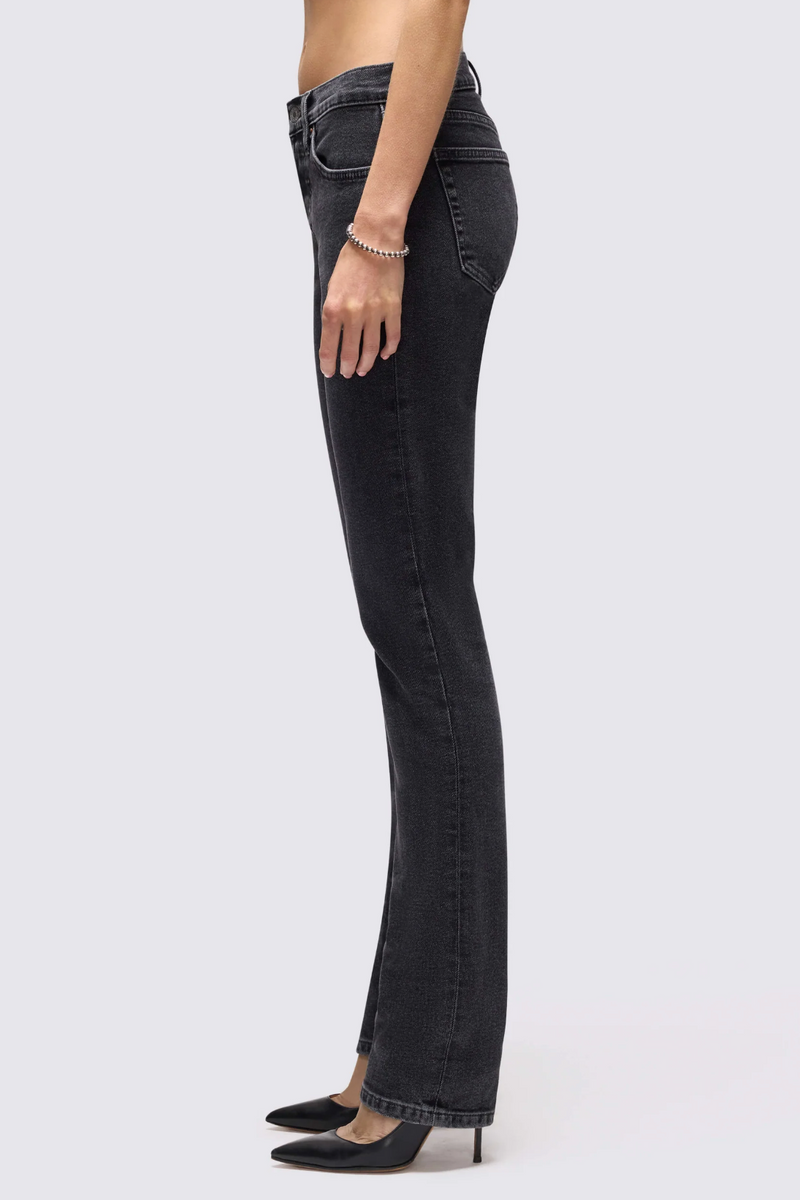 The Slim Cig in Comfort Stretch - Back to Black