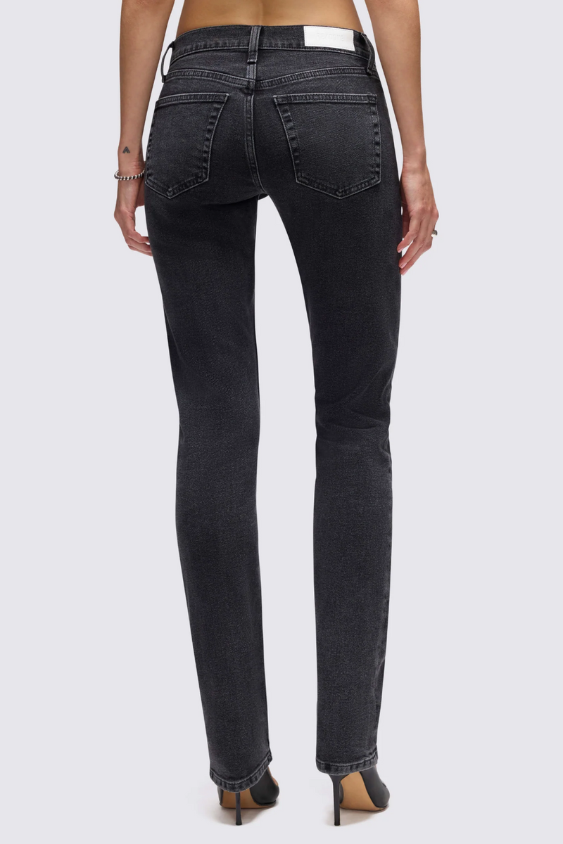 The Slim Cig in Comfort Stretch - Back to Black