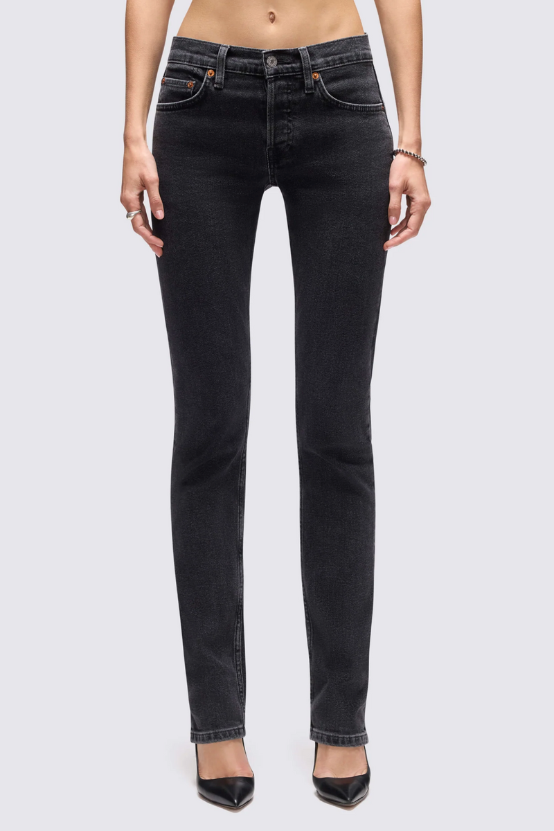 The Slim Cig in Comfort Stretch - Back to Black