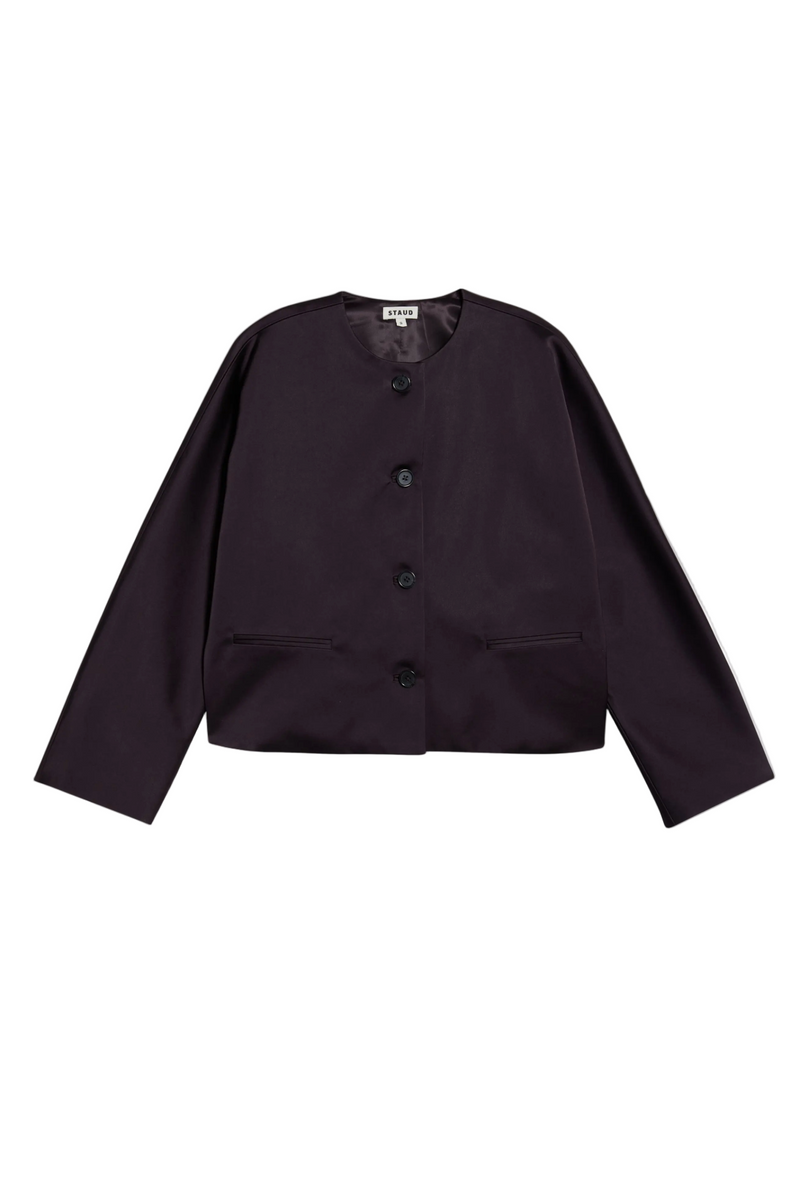 Liz Cropped Jacket - Earth