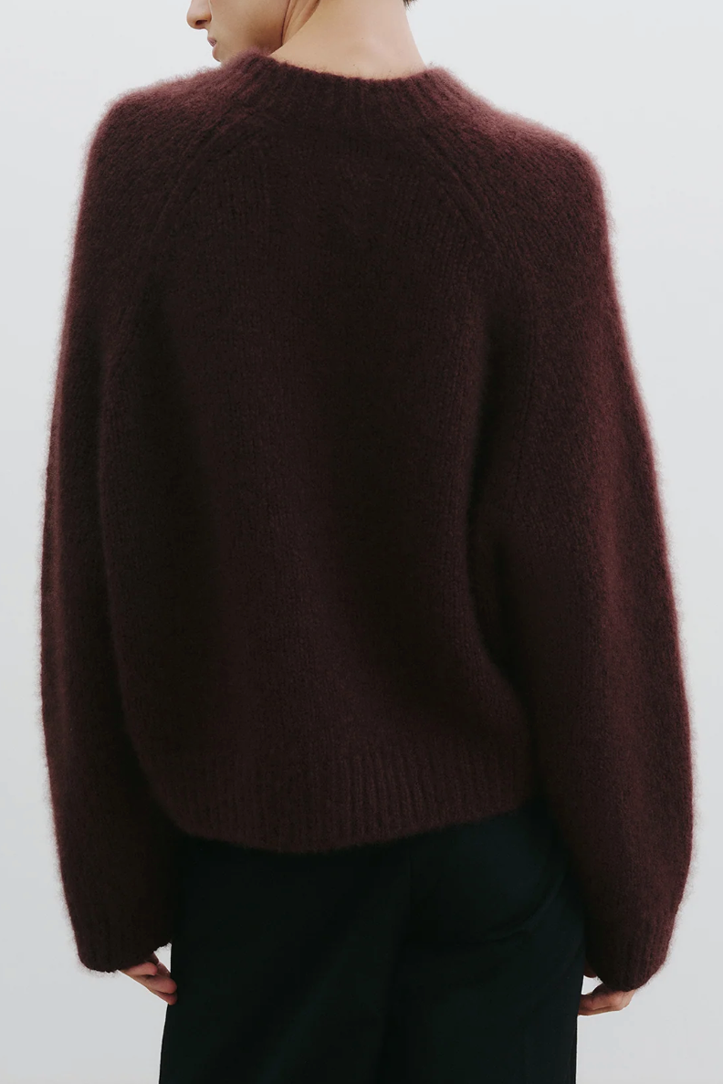 Tomaso Sweater - Burgundy