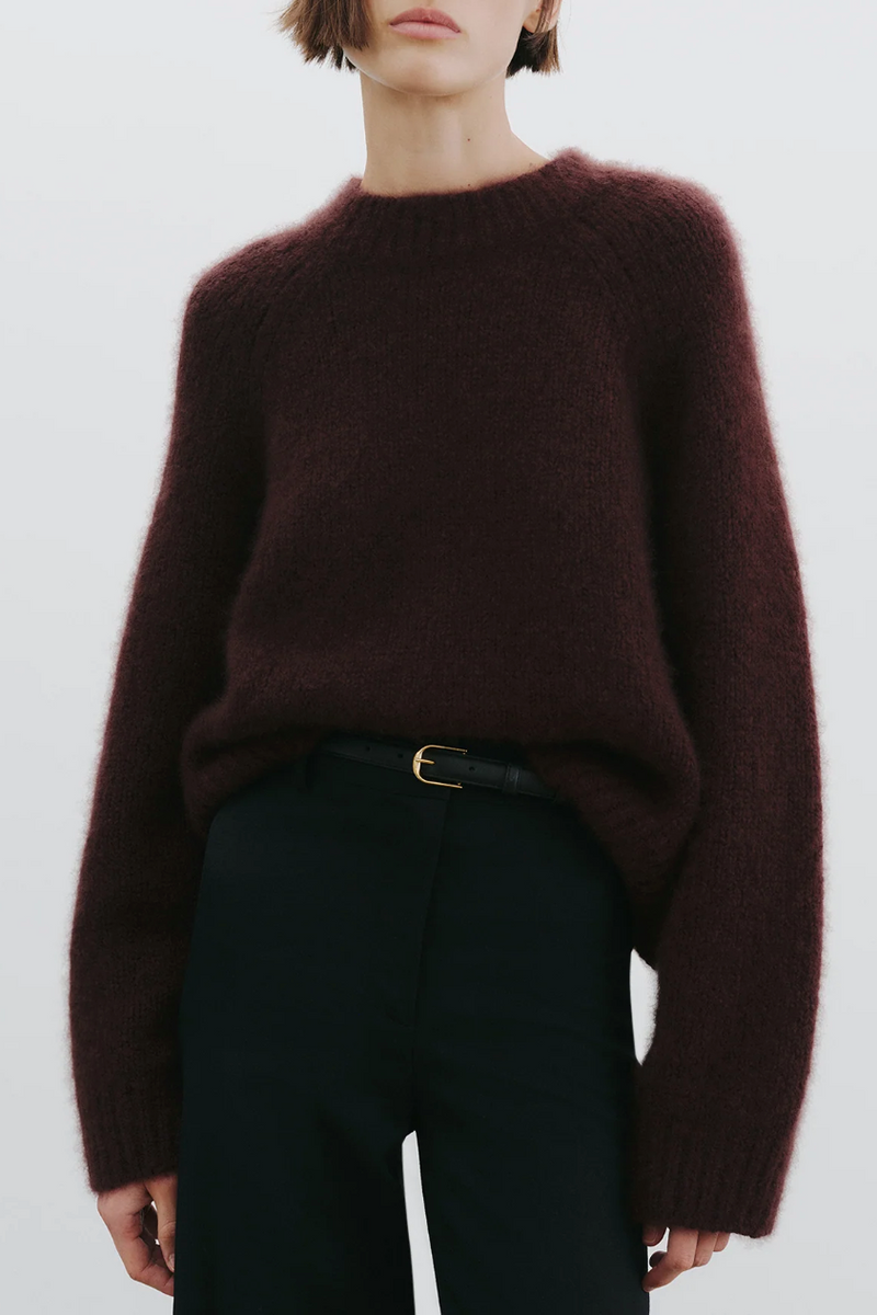 Tomaso Sweater - Burgundy