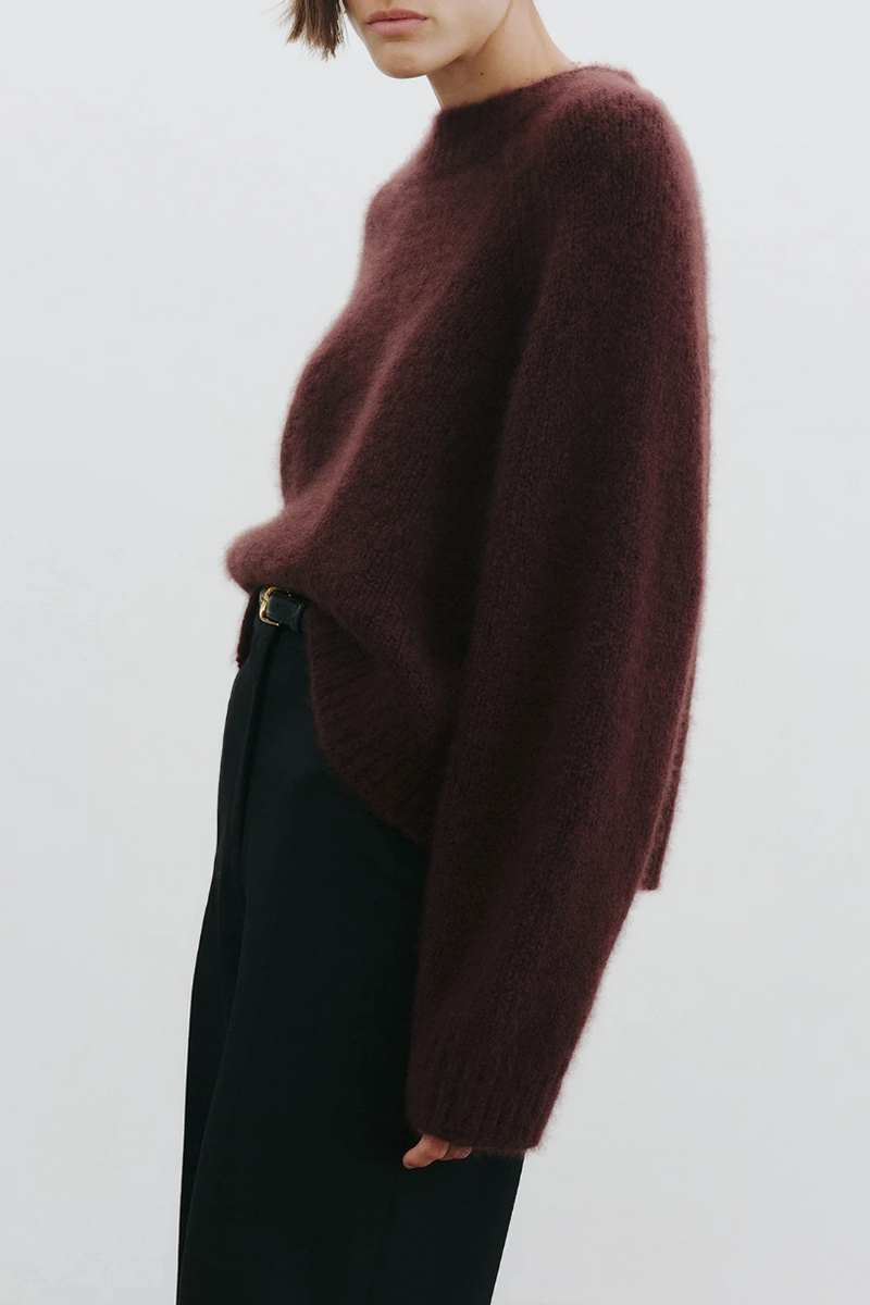 Tomaso Sweater - Burgundy