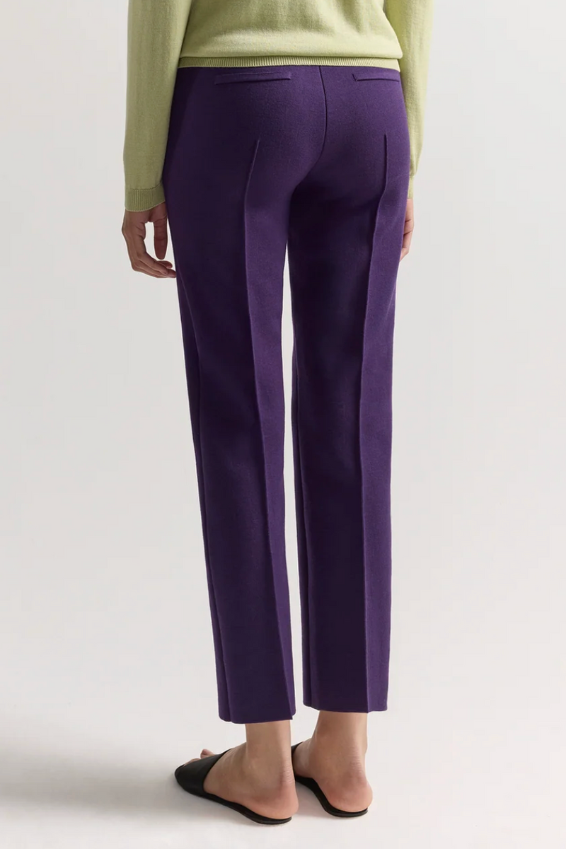 Merino Louis Pant - Grape
