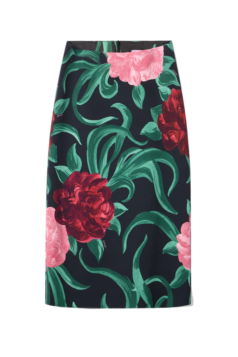 Pencil Skirt - Peony