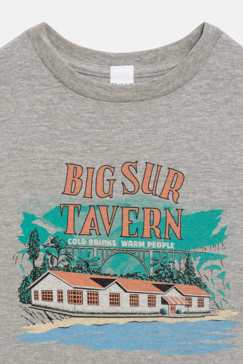 Classic "Big Sur" Tee - Heather Grey