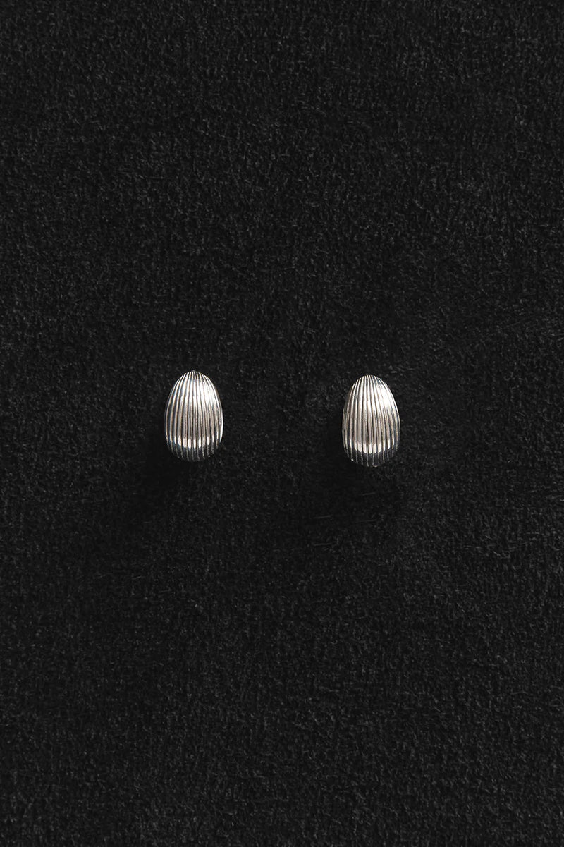 Reversible Hinged Hoops - Sterling Silver