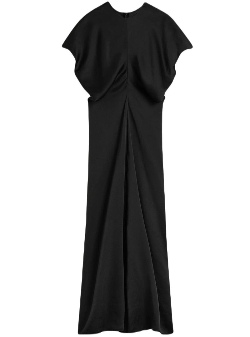 Slouch Waist Dress - Black