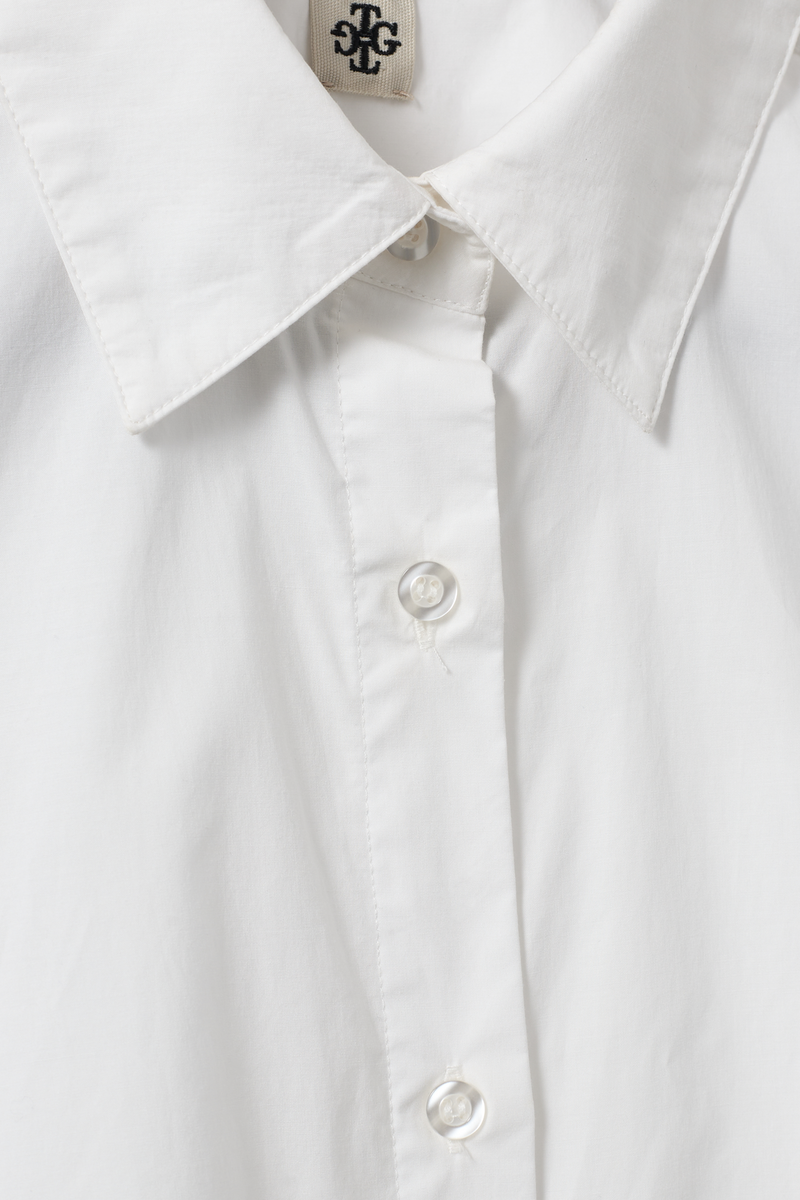 Cyprus Scallop Shirt - White