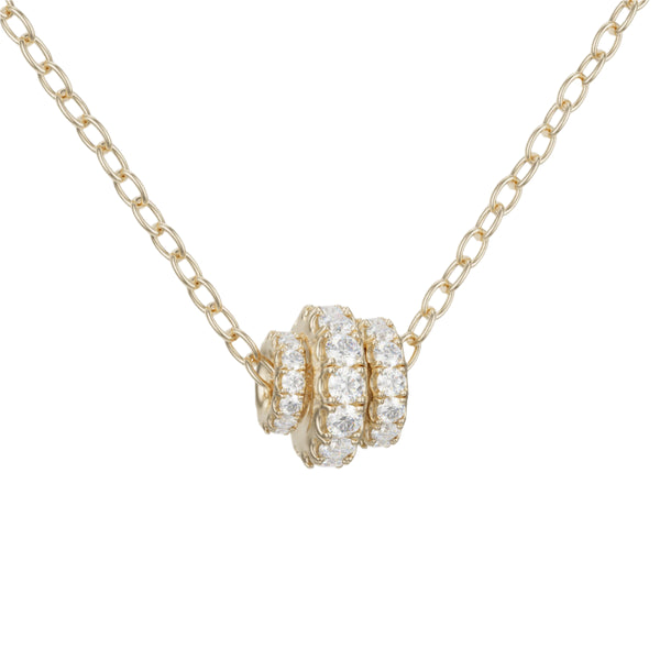 Vesta Pave Diamond Necklace