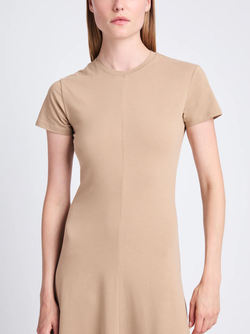 Noelle Jersey Dress - Khaki