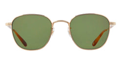 World Sun - Gold Tortoise/Semi-Flat Green