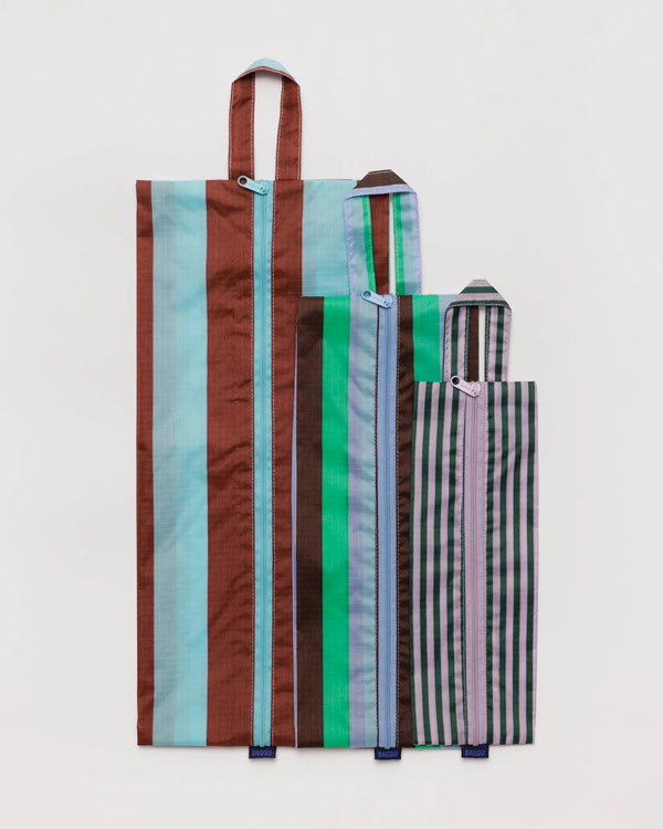 3D Zip Set - Vacation Stripe