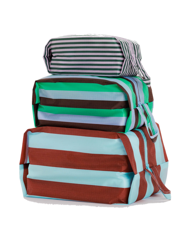 3D Zip Set - Vacation Stripe