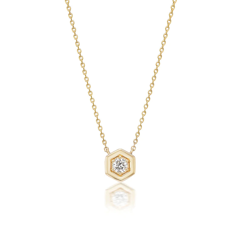 Hubba Pendant Necklace - Diamond