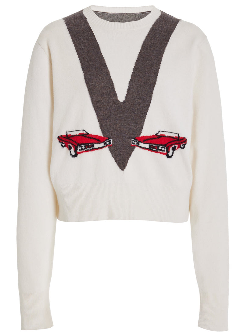 Mavis Sweater - Ivory Multi