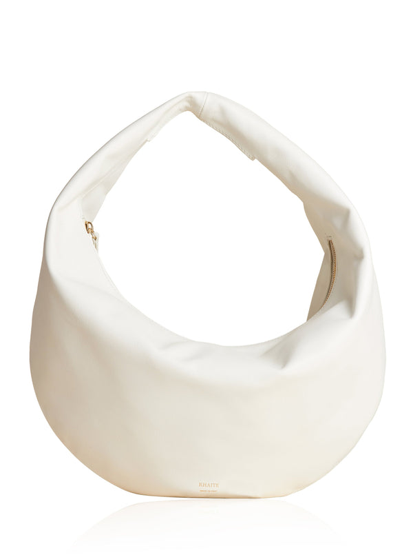Olivia Hobo Bag Medium- Off White