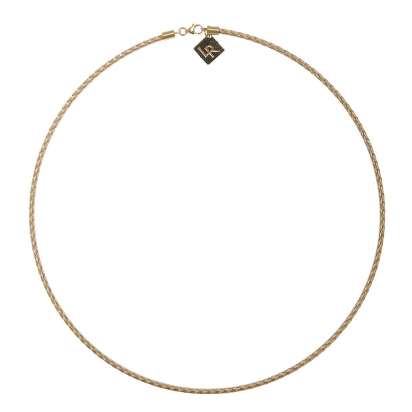 Small "Lee" Gold Wire Necklace