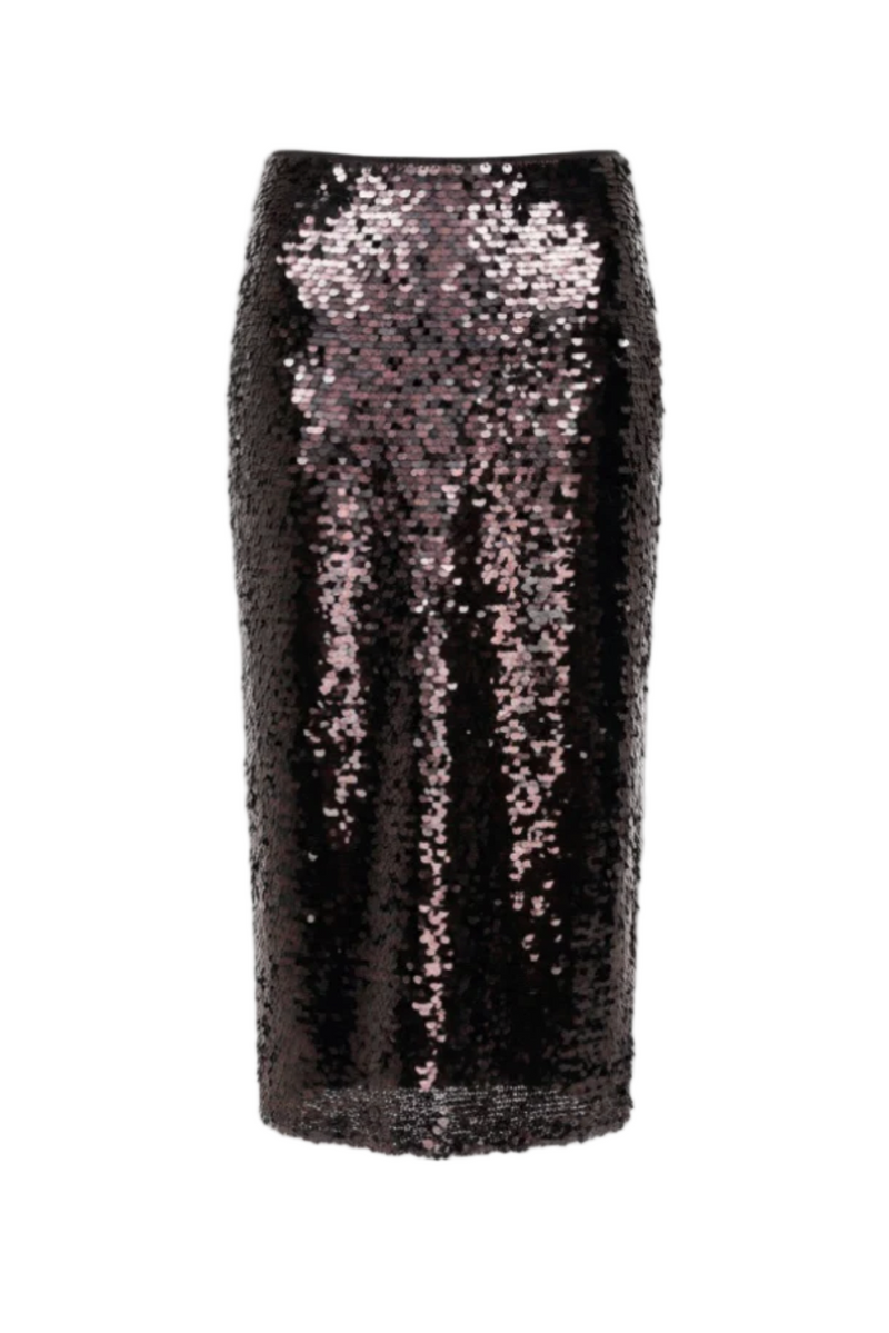 Ciara Skirt - Espresso/Black