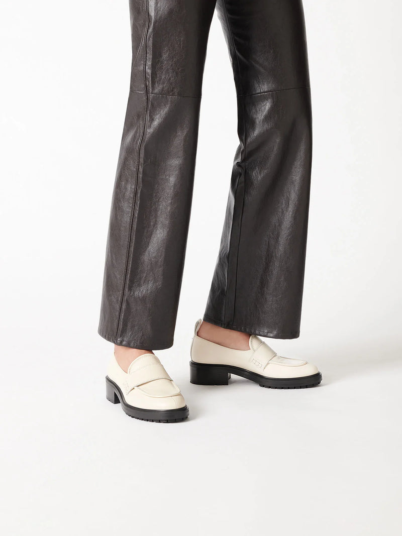 Ruth Leather Loafer - Creamy Nappa