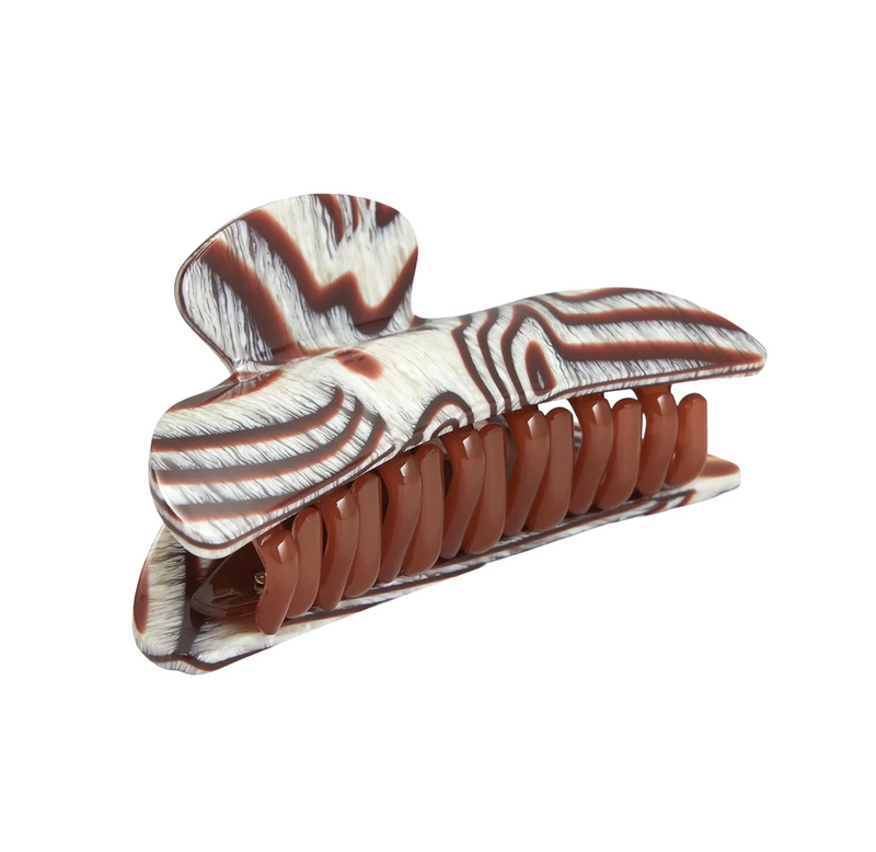 Midi Heirloom Claw - Canyon Brown
